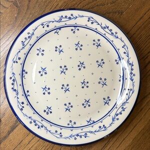 Vintage Sango Provence "Bouquet Blue" Oval Serving Platter #260